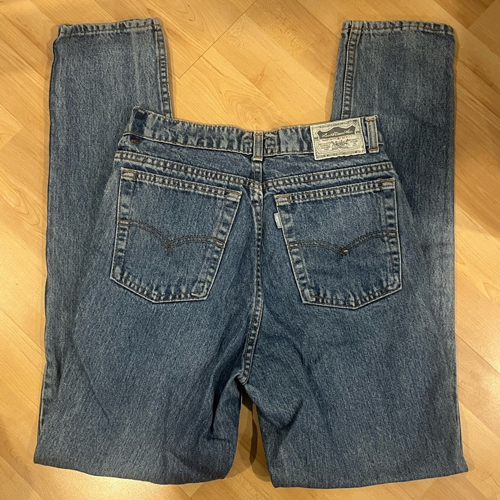 Very rare vintage Levi's 505 jean old patch size 25 made in Belgium 80s 90s